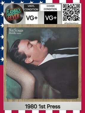 BOZ SCAGGS•Middle Man•March 04, 1980 US (#FC 36106) Santa Maria, 1st Press